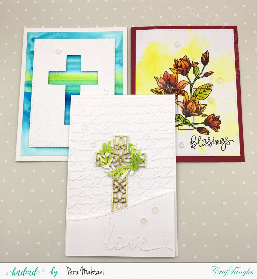 CrafTangles April 2019 Challenge - Watercolors 5