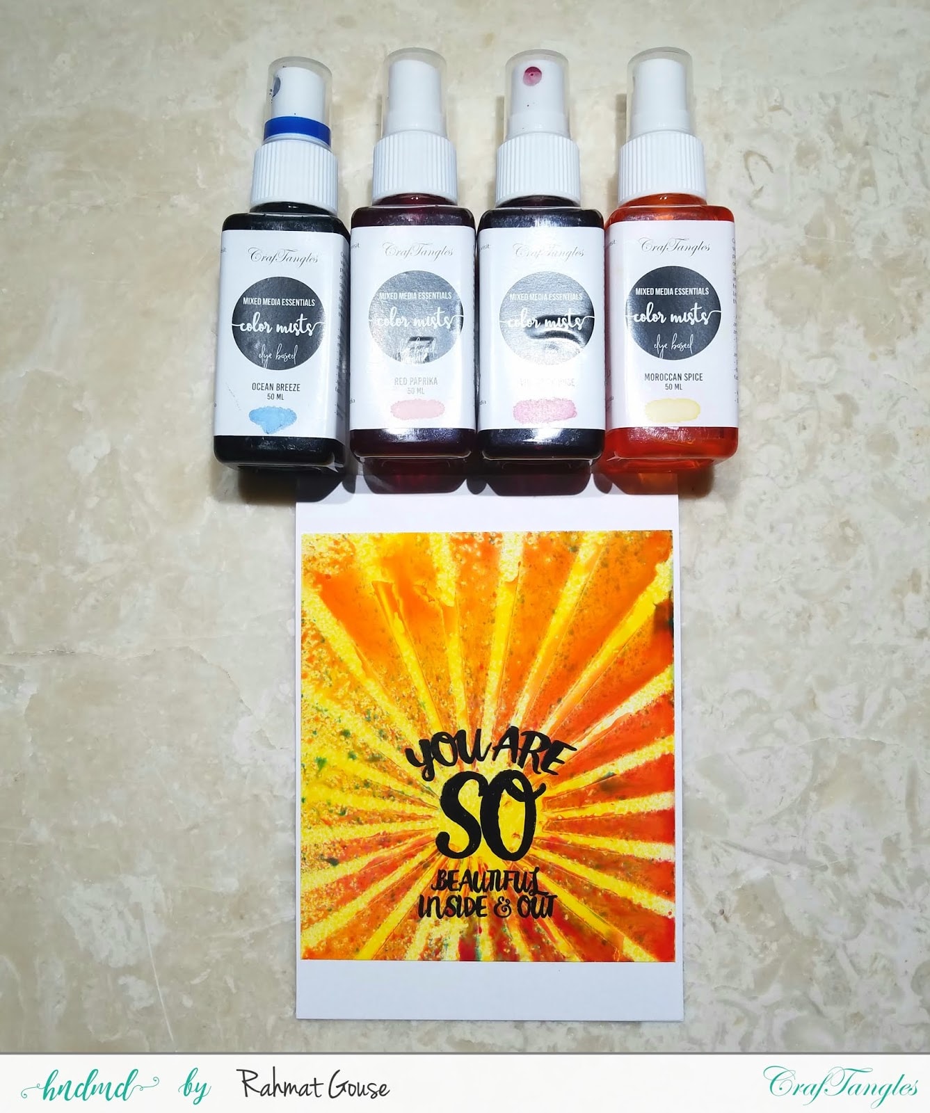 Focus on Color Mist sprays 3