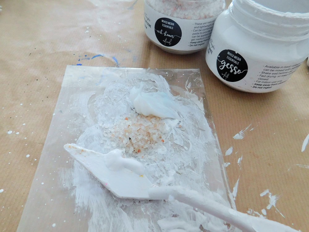 Altered mixed media paint brush 3