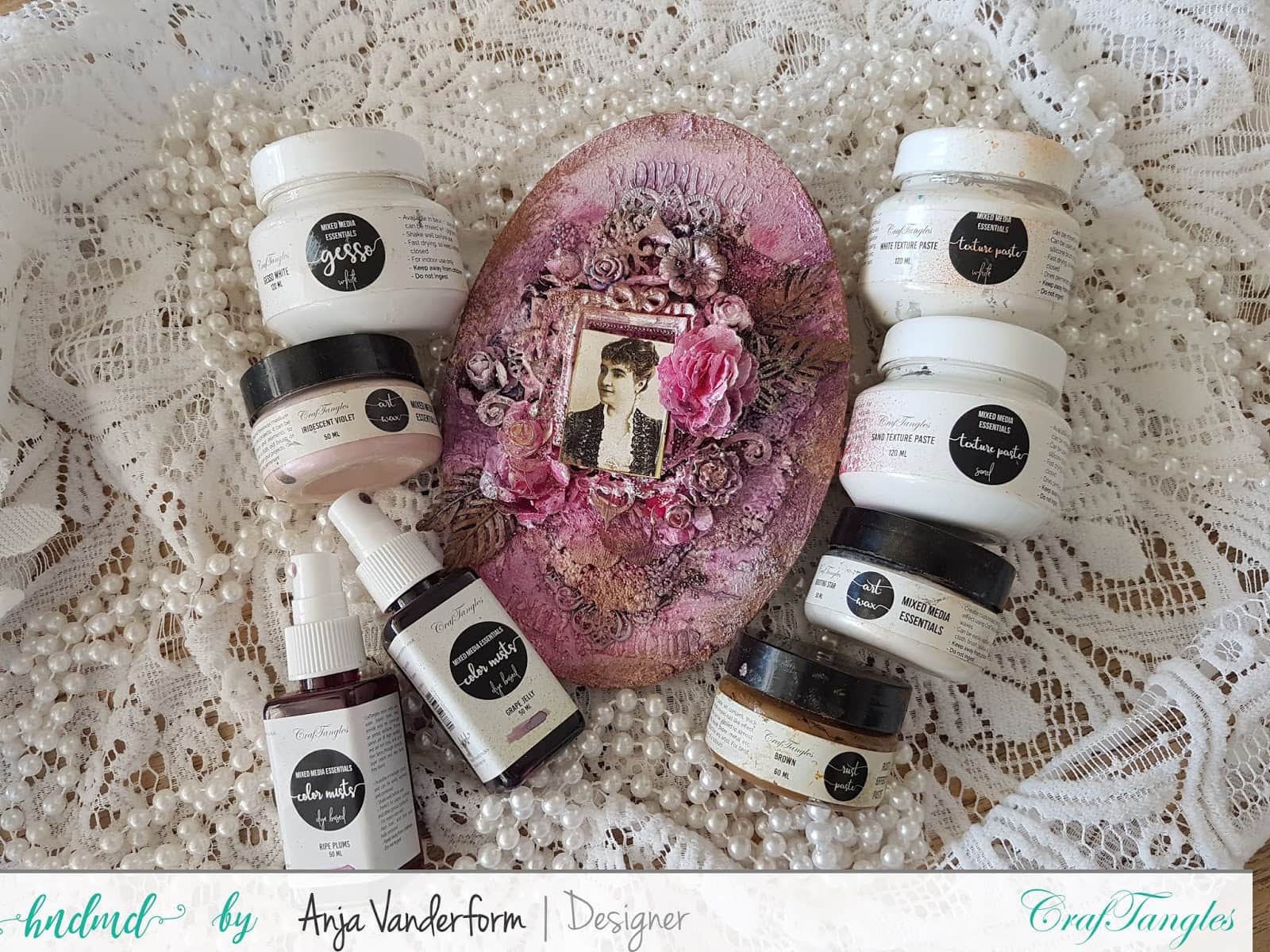 CrafTangles July 2019 Challenge - Mini Art 2