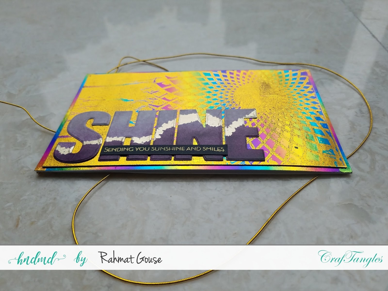 Double foiling using the negatives of stencils and foils - Rahmat 3