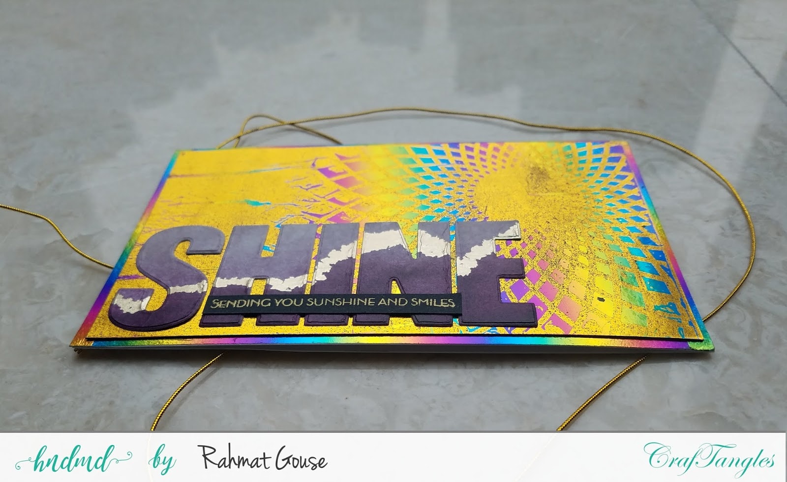 Double foiling using the negatives of stencils and foils - Rahmat 6
