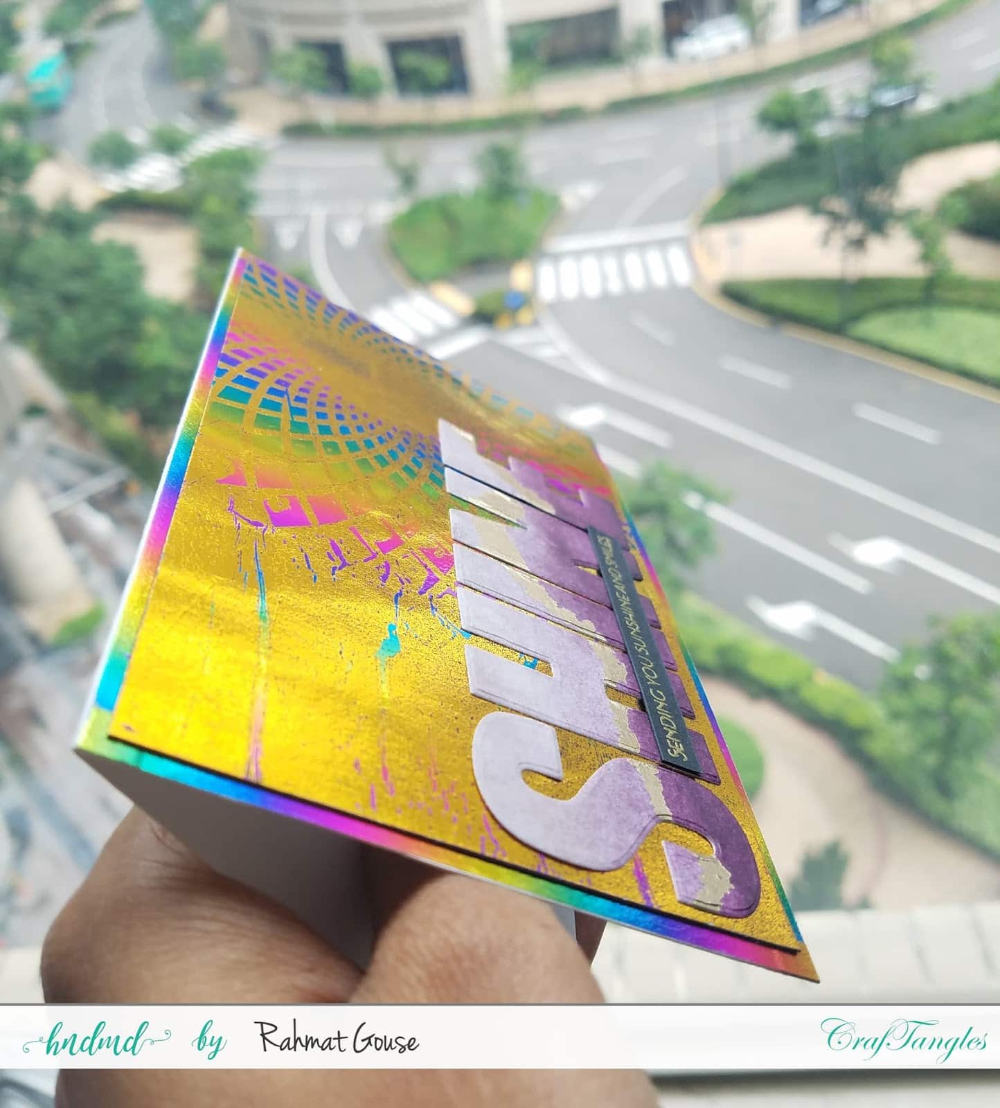 Double foiling using the negatives of stencils and foils - Rahmat 7