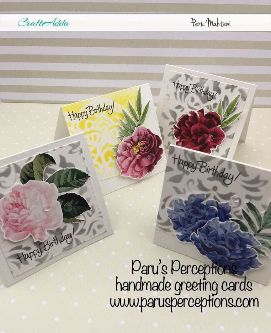 Mini Art challenge from Craftangles 6