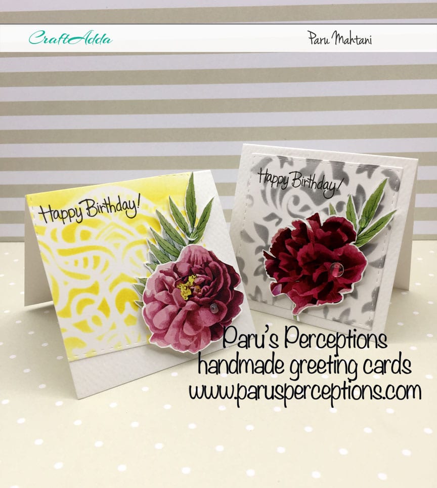 Mini Art challenge from Craftangles 5