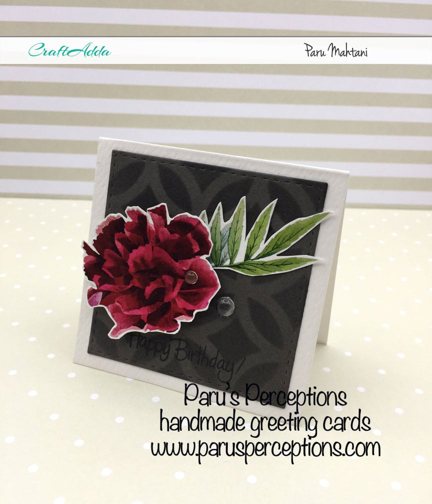 Mini Art challenge from Craftangles 4