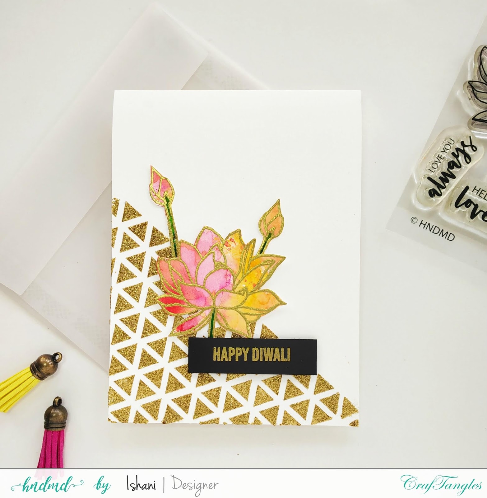 Video tutorial - 3 Simple cards featuring Stamp set - Hello Lovely. 4
