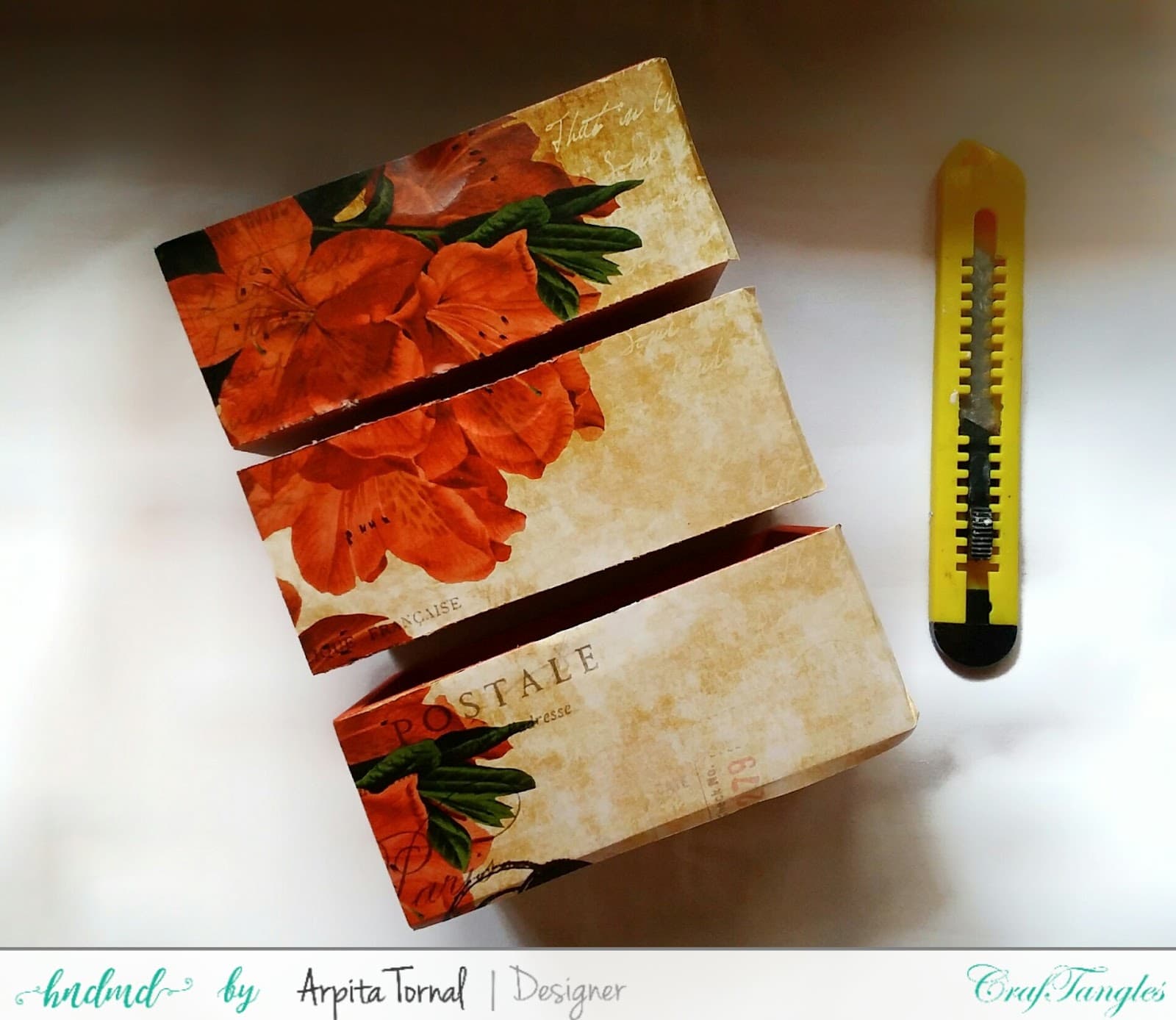 Vintage Decoupaged Chest 5