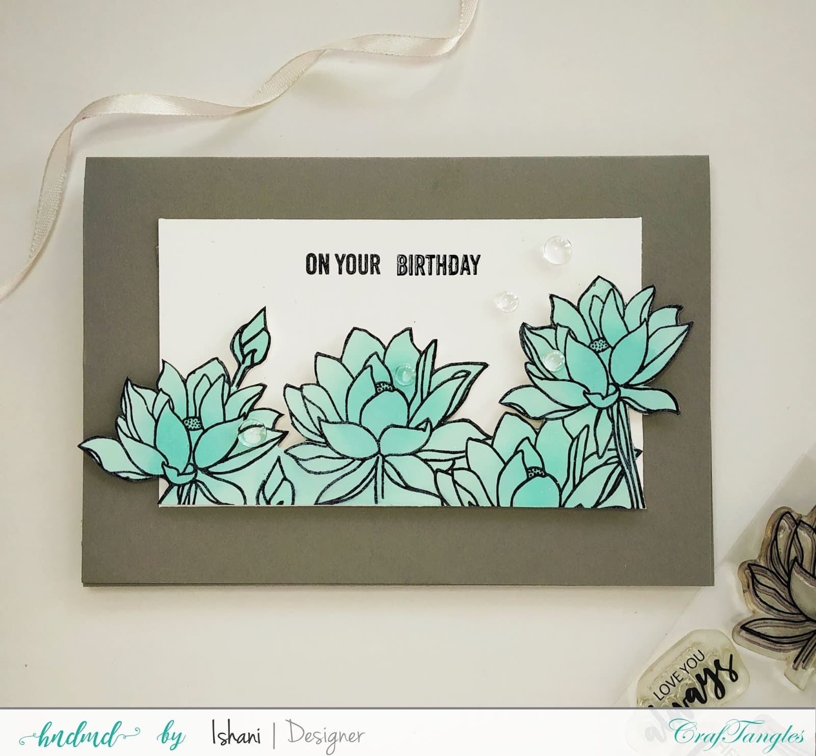 Video tutorial - 3 Simple cards featuring Stamp set - Hello Lovely. 7