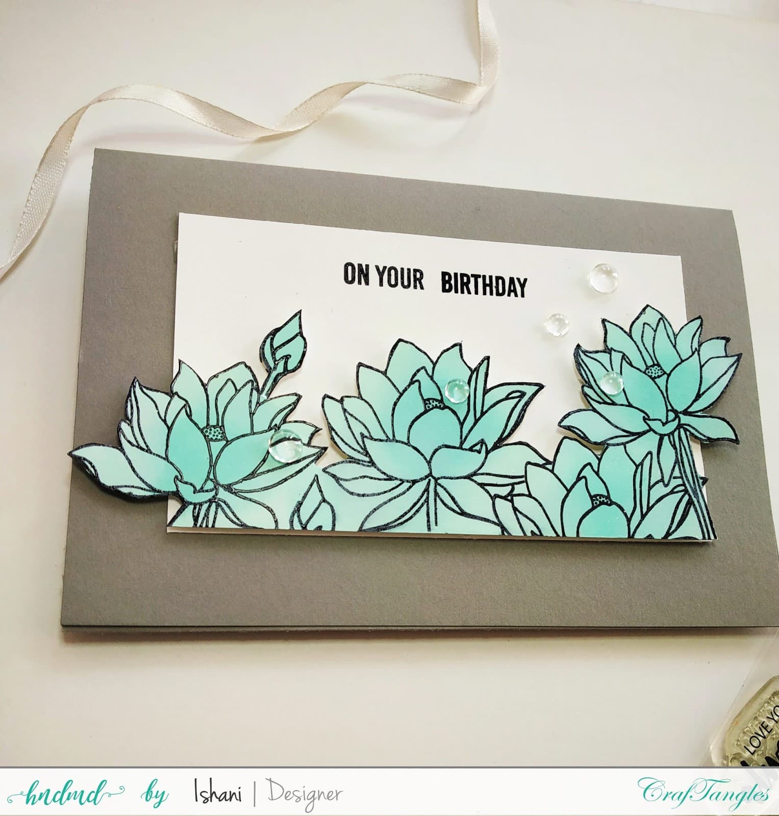 Video tutorial - 3 Simple cards featuring Stamp set - Hello Lovely. 6
