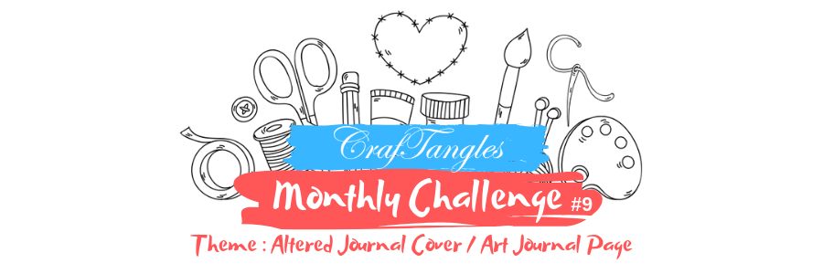 Altered Art Journal Cover by Katarzyna Charlak 1