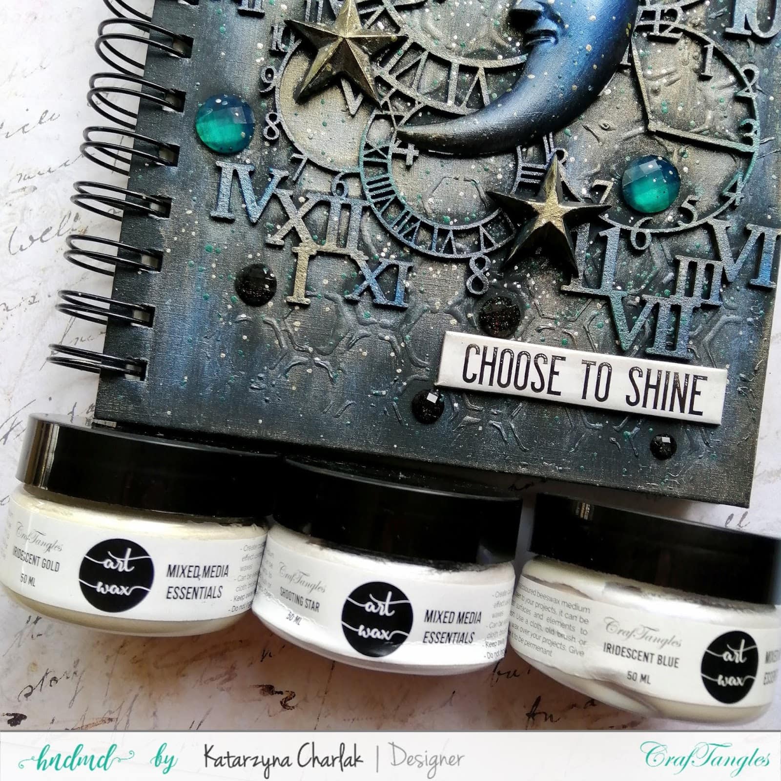 Altered Art Journal Cover by Katarzyna Charlak 7