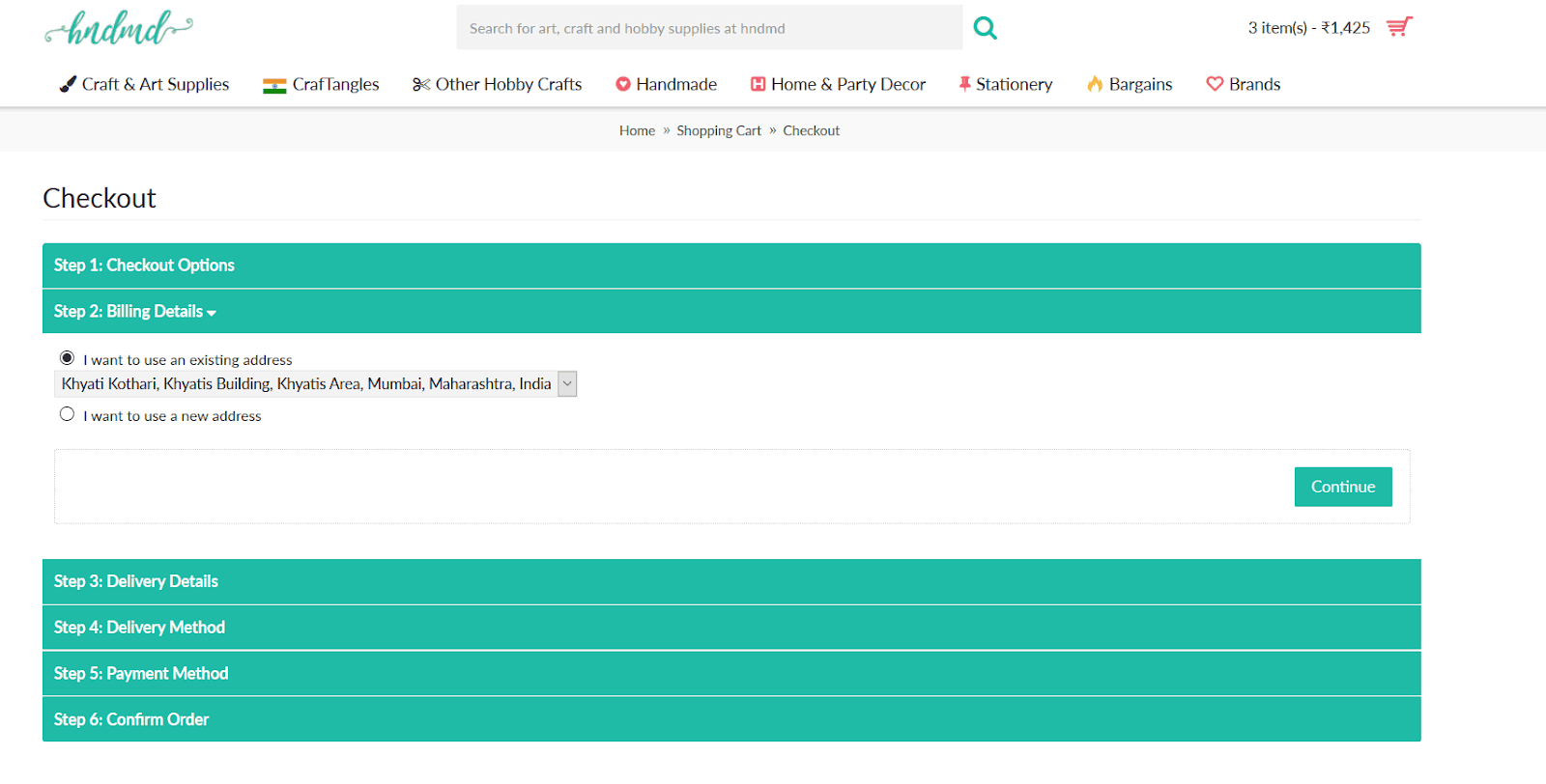 How to use coupon code during checkout at HNDMD -- Checkout tutorial for HNDMD 14