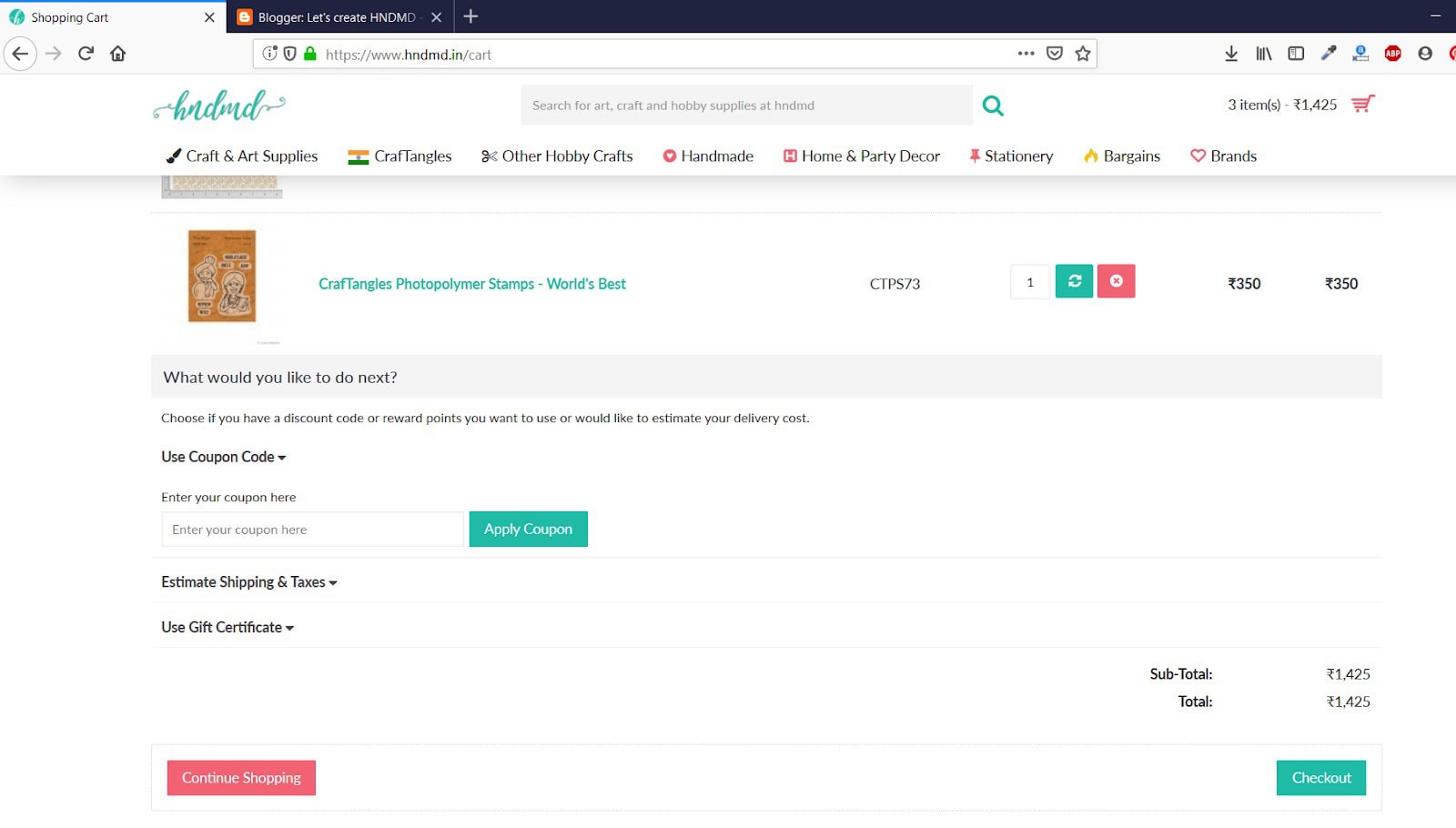 How to use coupon code during checkout at HNDMD -- Checkout tutorial for HNDMD 6