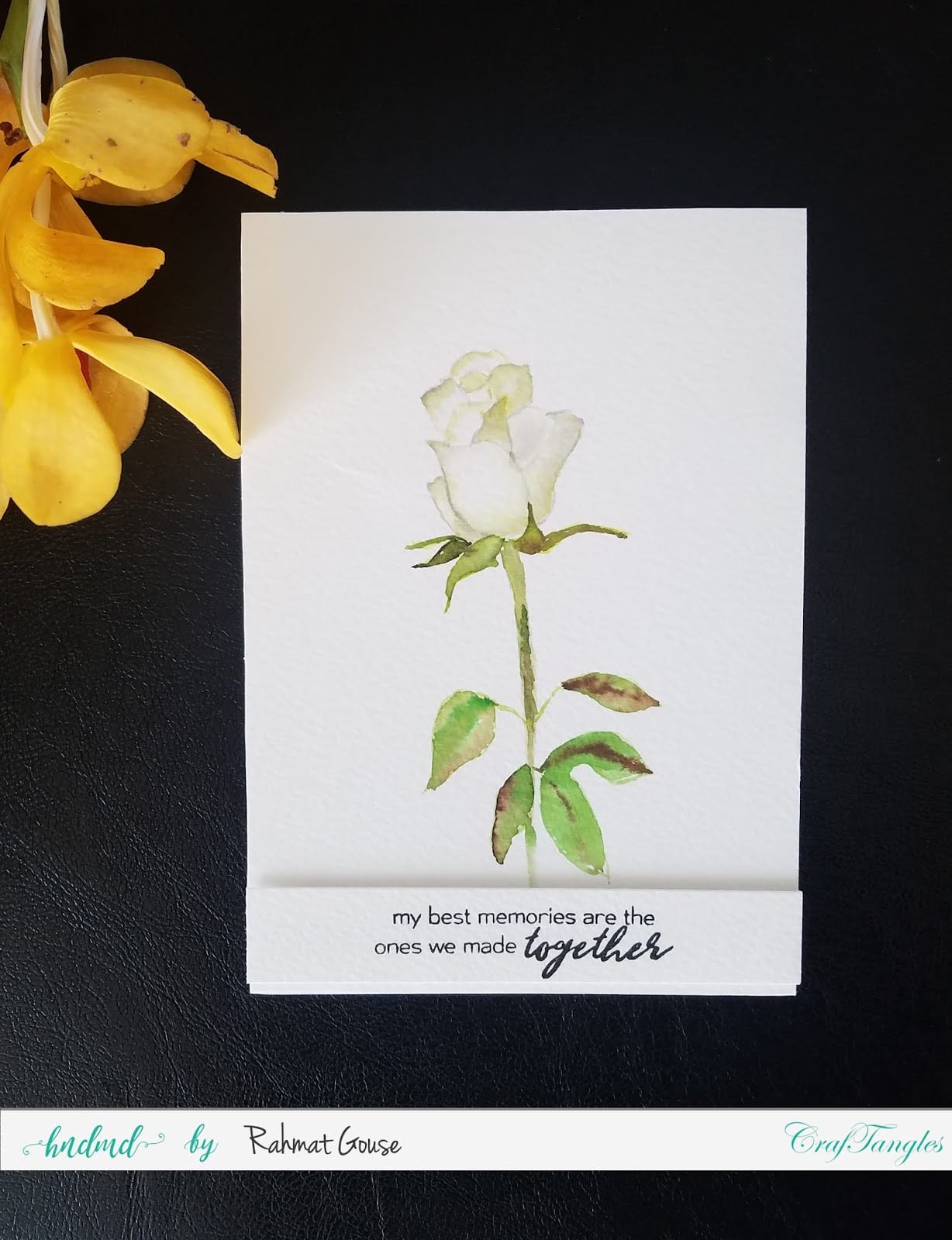 Freehand Watercolor painting - Rahmat 3