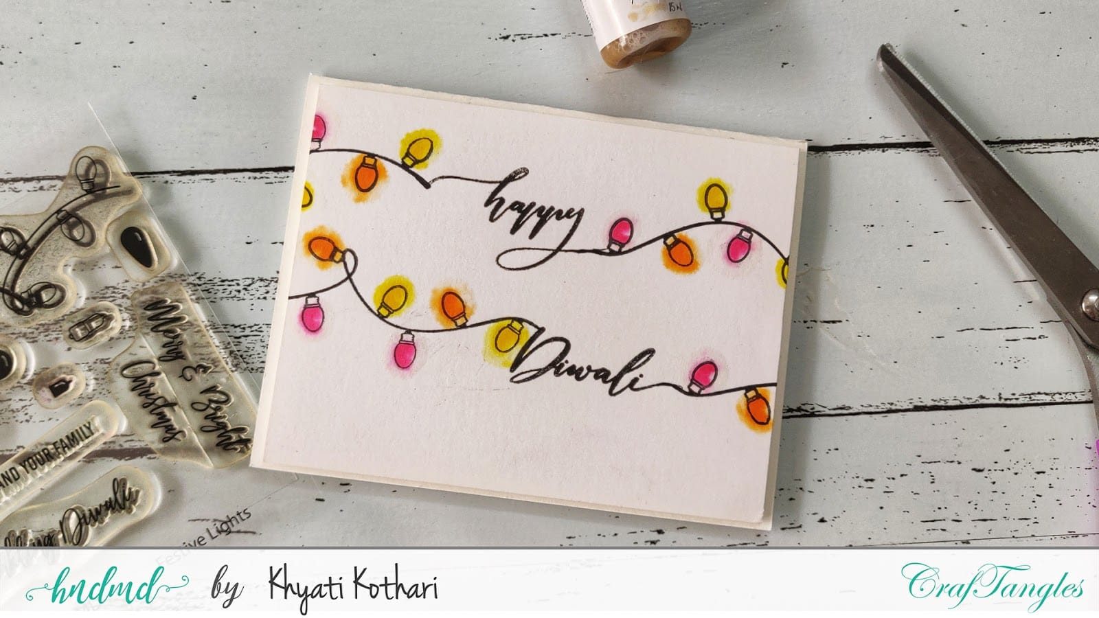 DIY Quick and Easy CAS Festive Cards with video tutorial 2