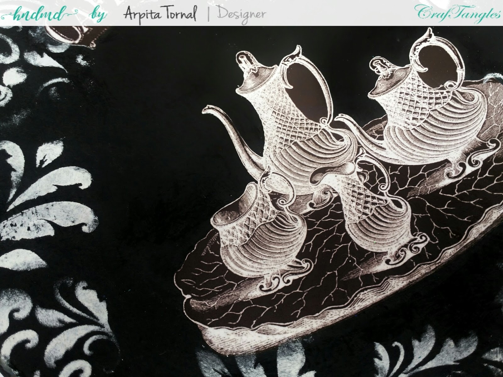 Kitchen Decor ( Decoupage on a Pan ) 6