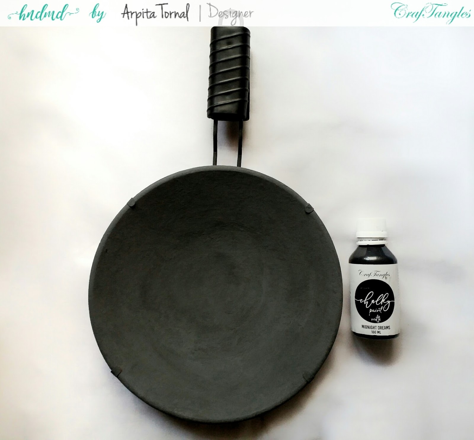 Kitchen Decor ( Decoupage on a Pan ) 2