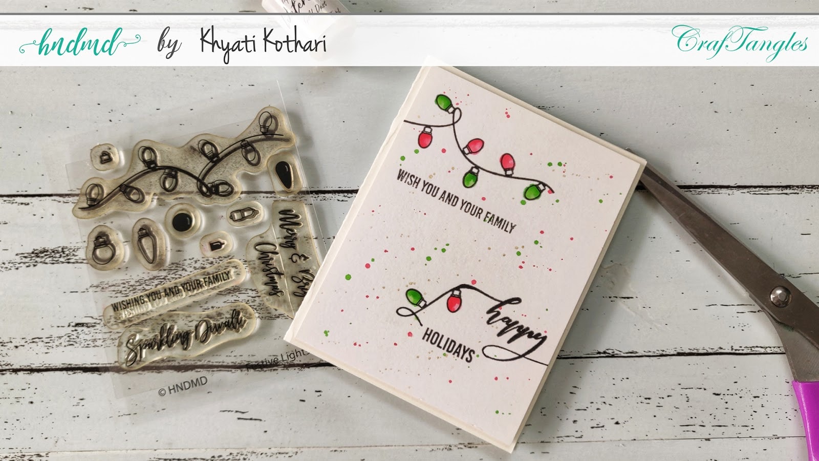 DIY Quick and Easy CAS Festive Cards with video tutorial 4