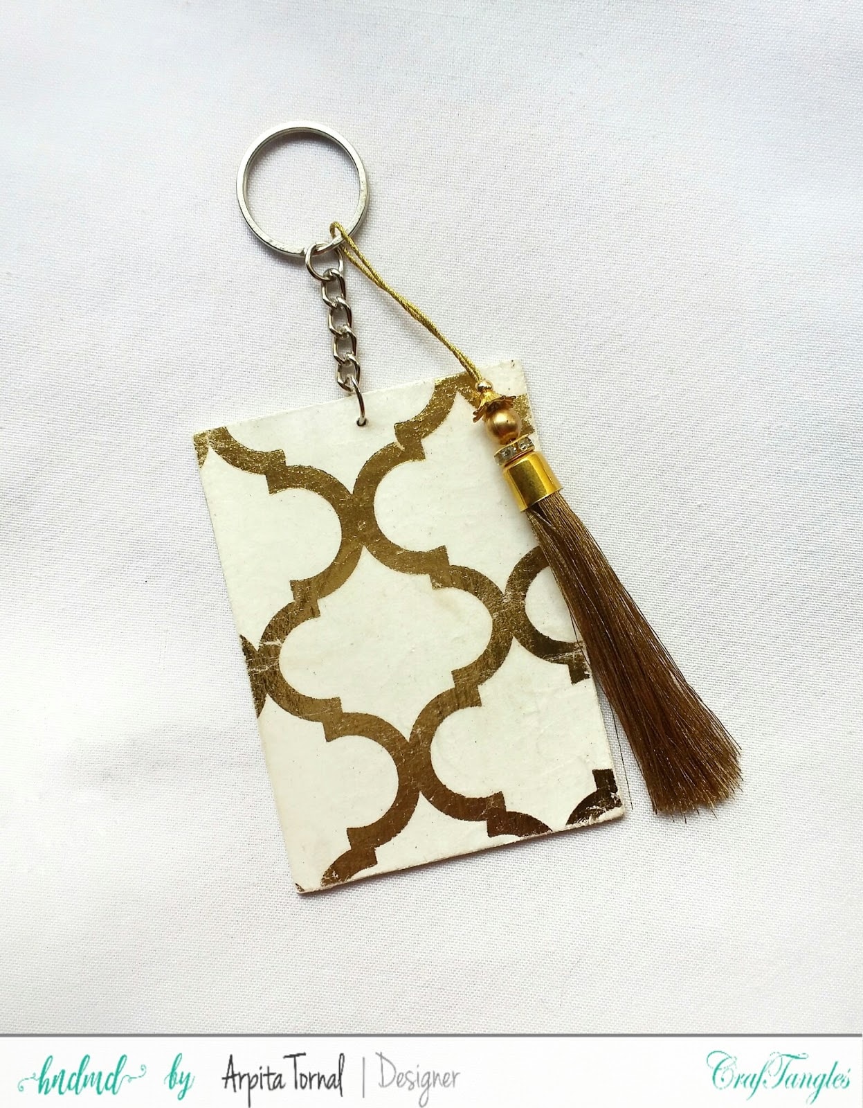 Decoupage Key Chains 5