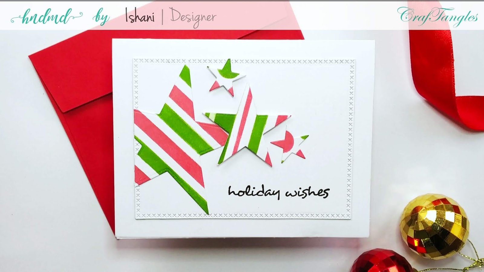 Patterned paper with stencils - Video tutorial 4
