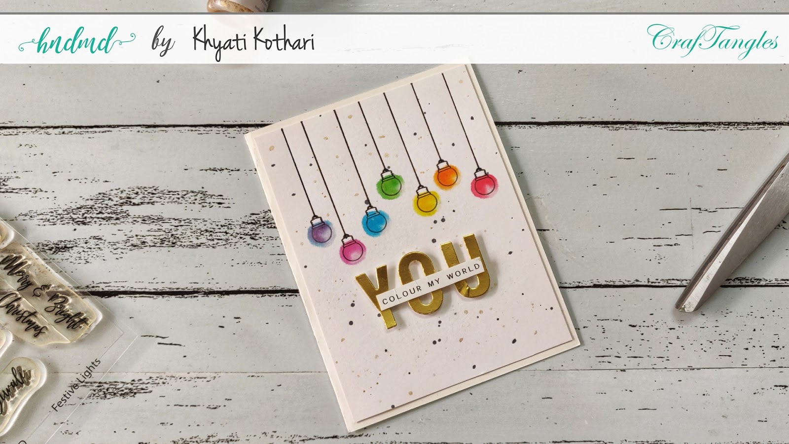 Quick cardmaking ideas with Video tutorial 2