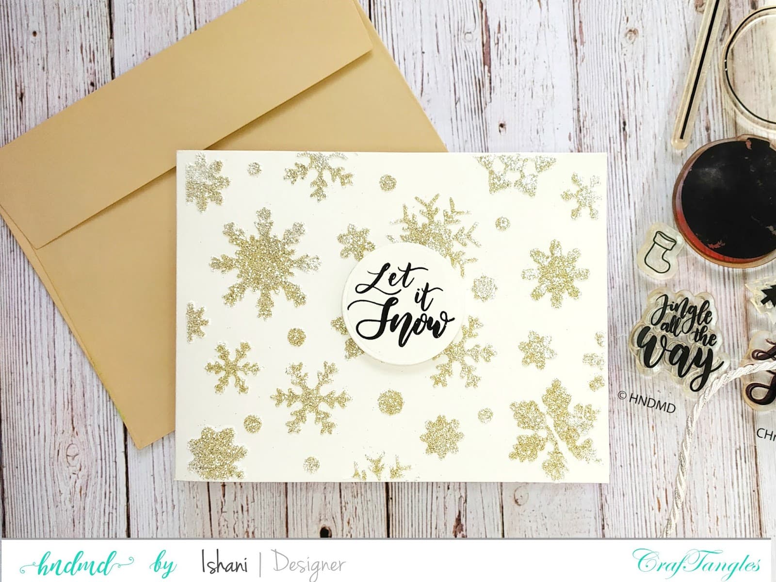 Christmas card ideas with one stamp set - Video Tutorial 2