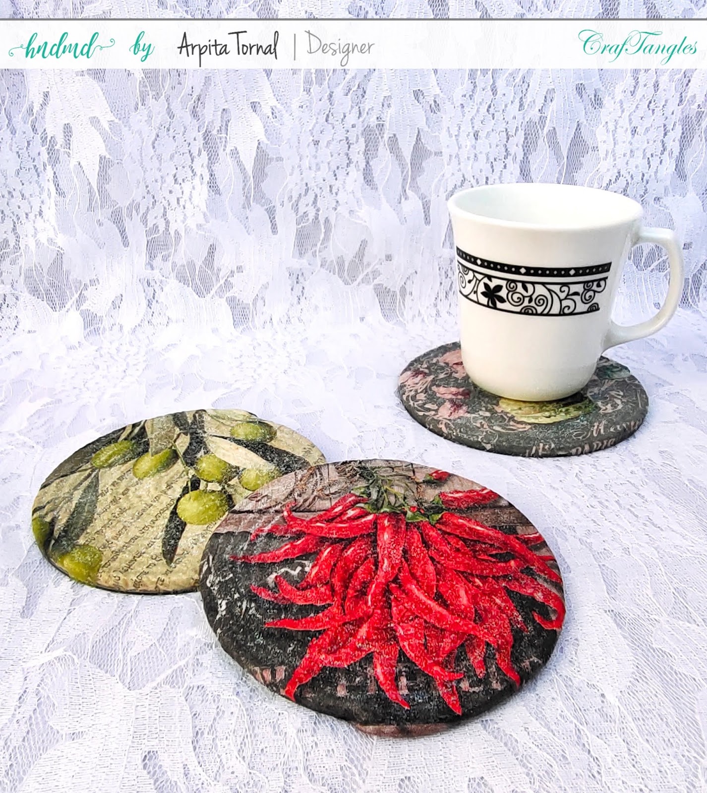 Glitter Decoupage or Crystal Decoupage DIY tutorial with video 1