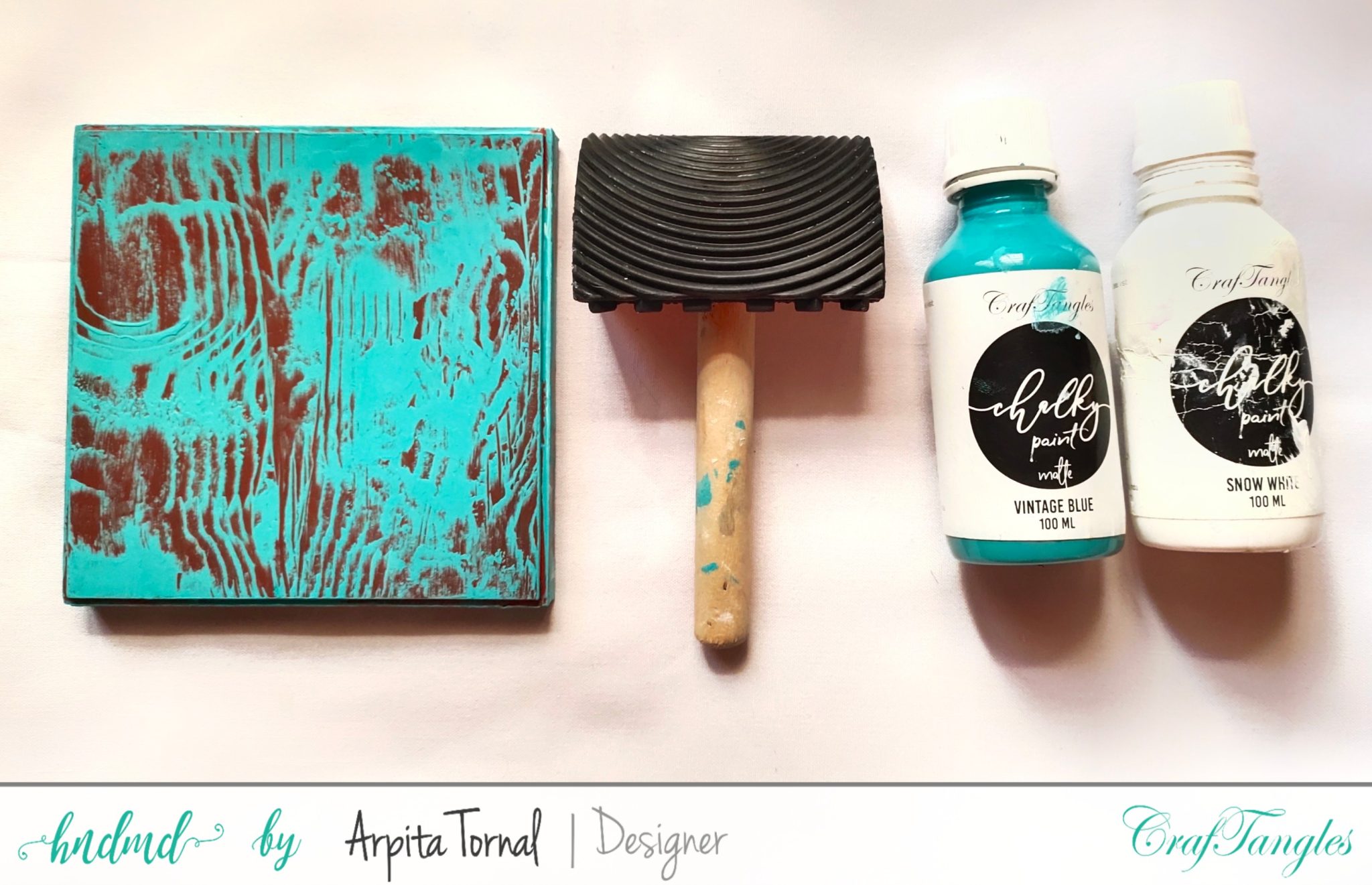 Quick and Easy Decoupage With Woodgrain Technique 3 Woodgraining for decoupage