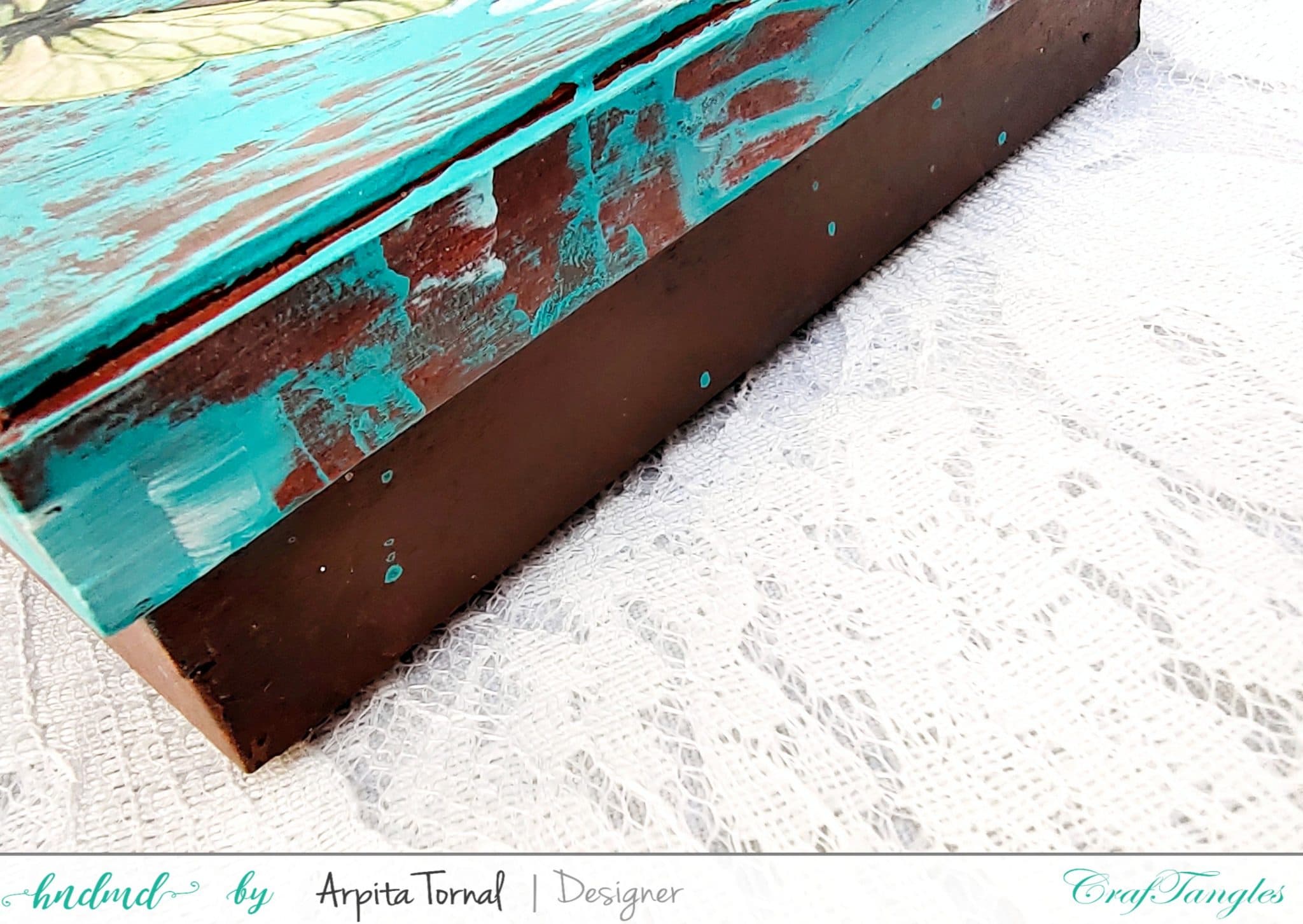 Quick and Easy Decoupage With Woodgrain Technique 4 Woodgrain Technique for Decoupage