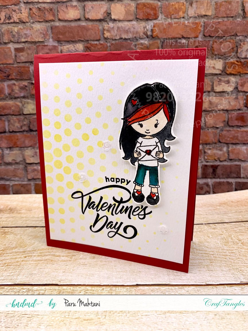 Craftangles Valentine challenge! 4