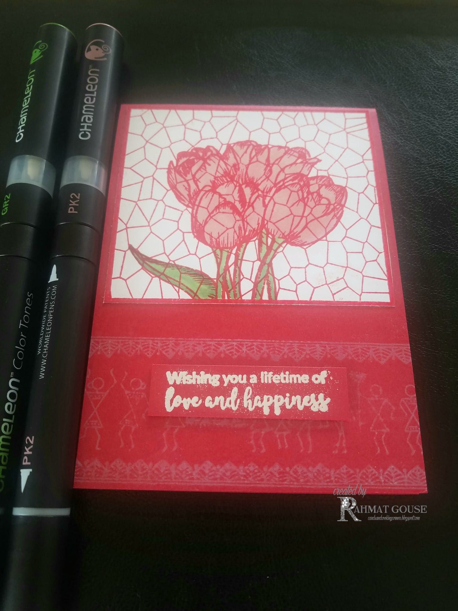How to make Floral shaker cards 5 How to make Floral shaker cards 4
