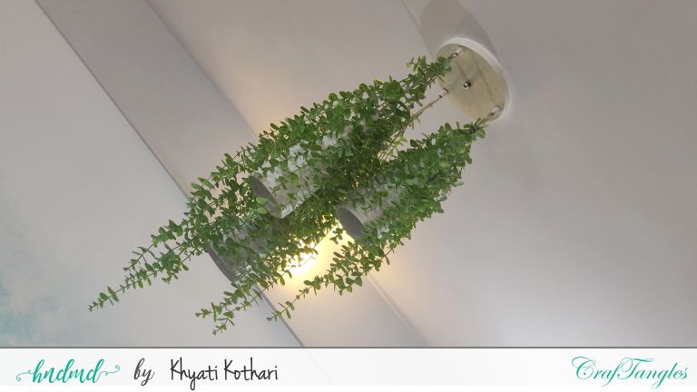 Easy altered Lighting with Chalk paints - DIY project 4 Easy altered Lighting with Chalk paints - DIY project 3