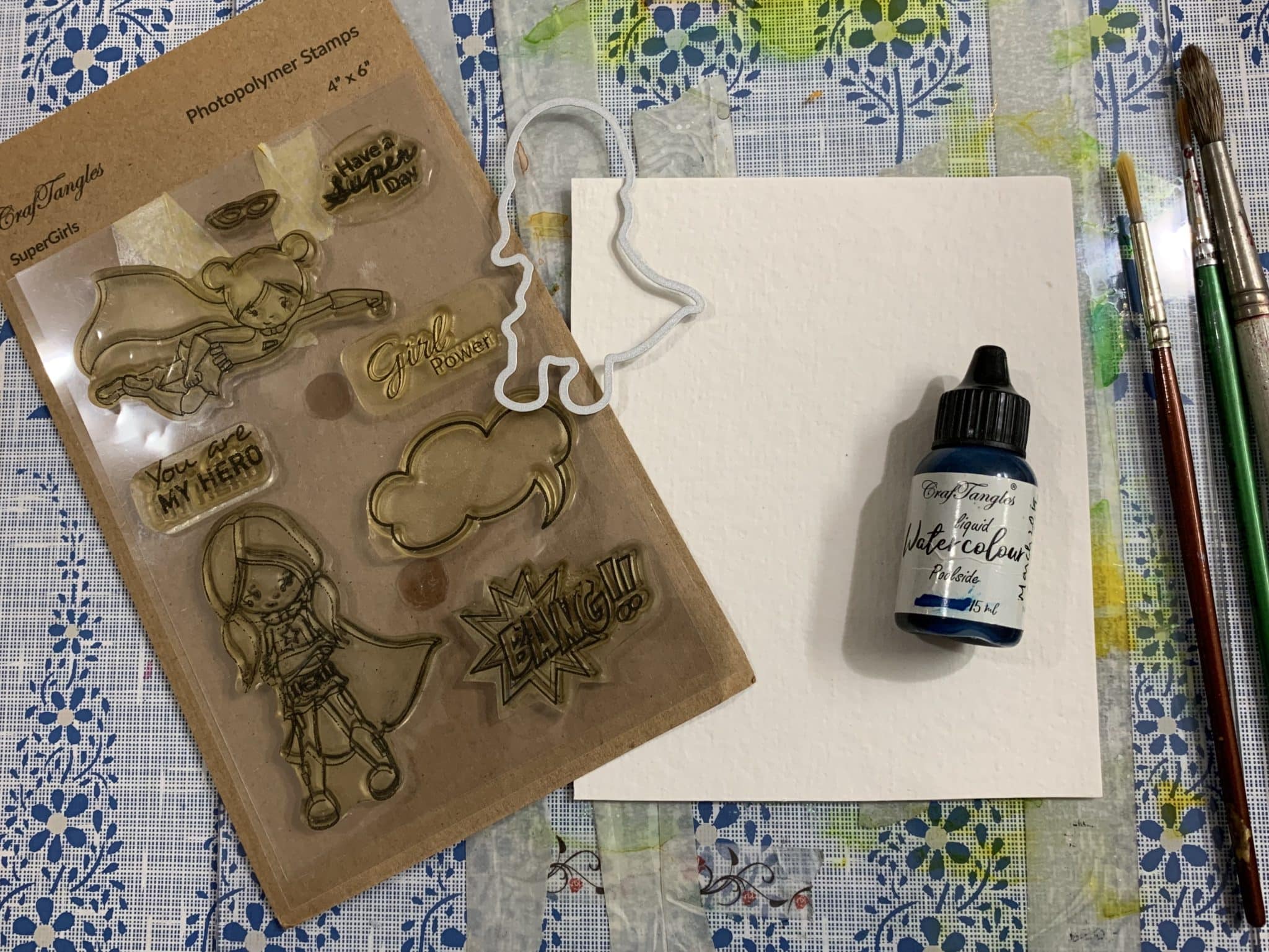 3 quick watercolor ideas, using one liquid watercolor, 3 ways! 4 3 quick watercolor ideas, using one liquid watercolor, 3 ways! 3
