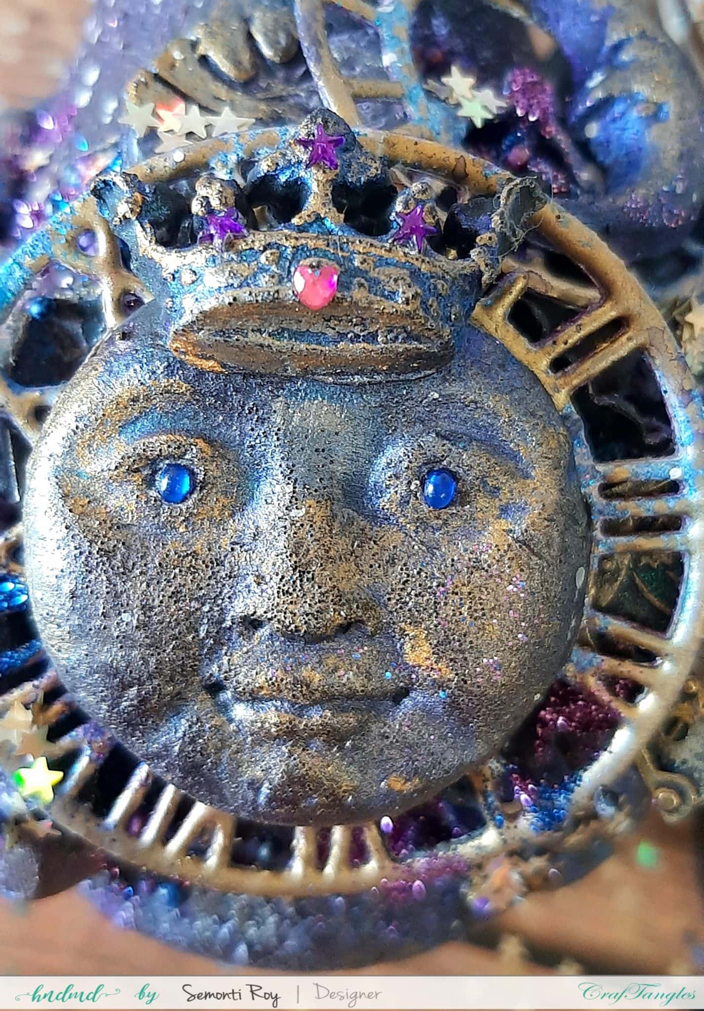 How to alter a light bulb with mixed media techniques 2