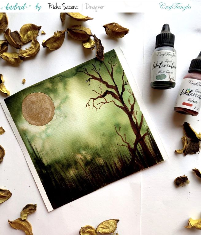 Easy Watercolour painting 1 watercolour painting