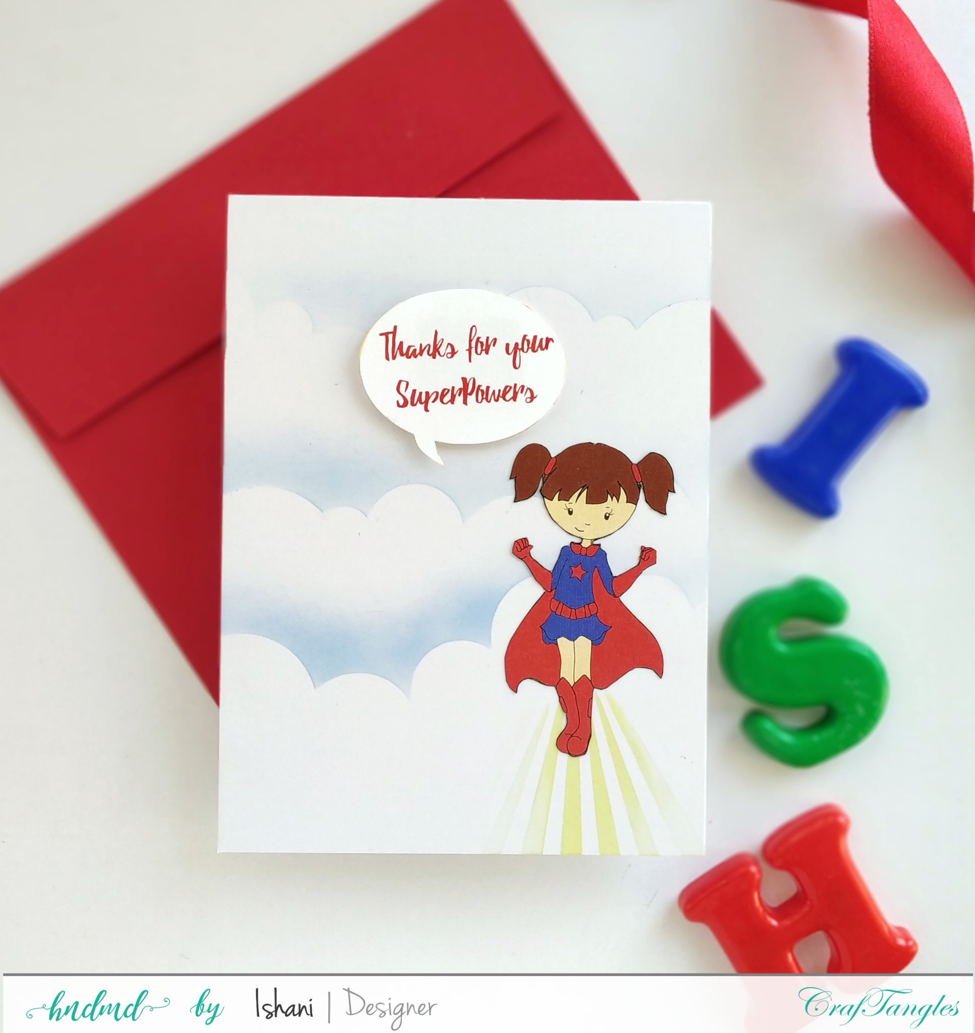 3 Quick Superhero cards - with Video tutorial 5