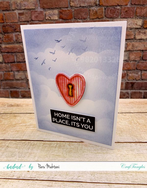 Using patterned paper elements and 1 background to make 3 quick cards. 3