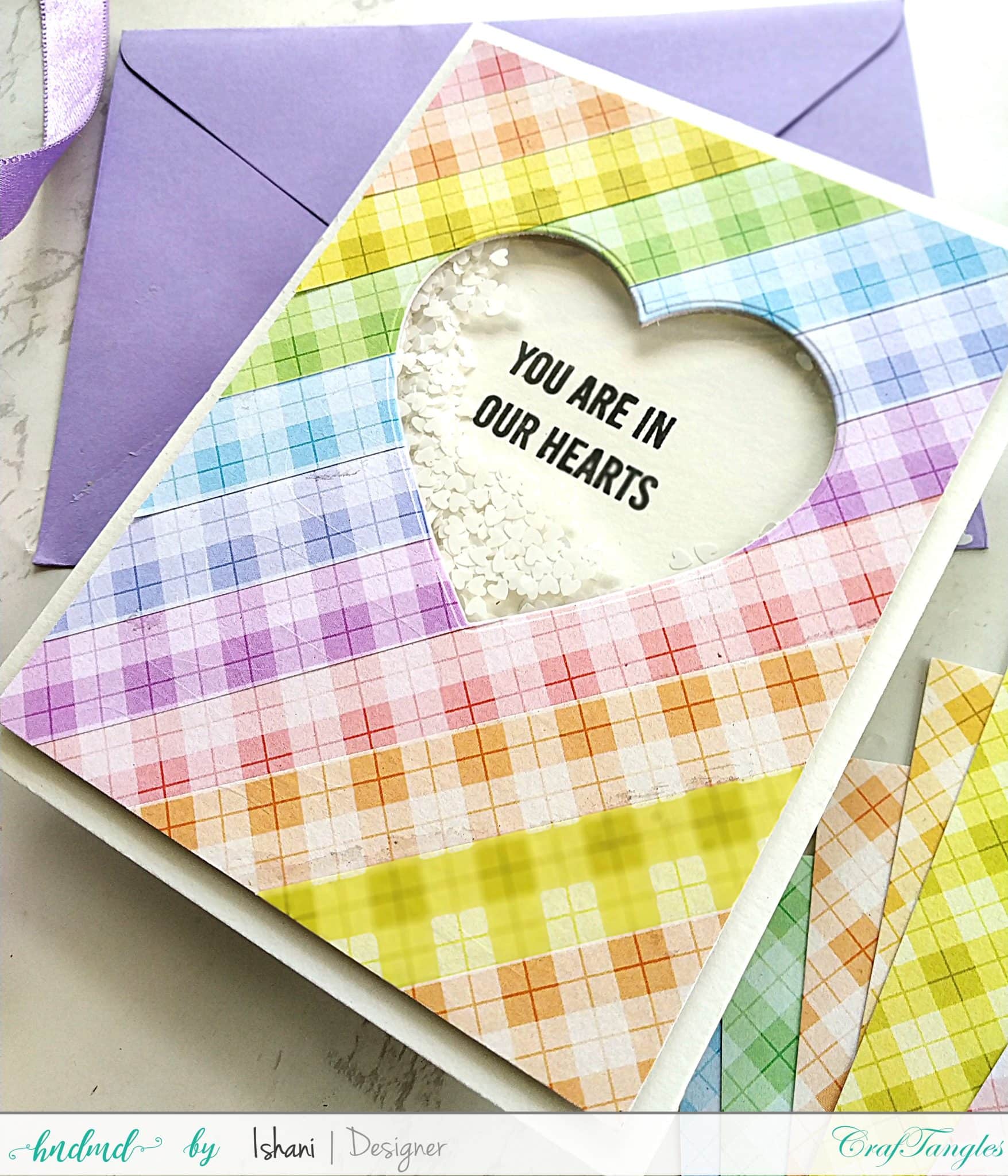 3 Easy Cards with Plaid Pattern paper 4
