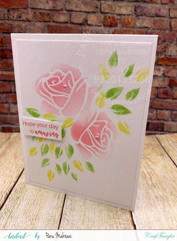 1 stencil, 3 easy cards! 4
