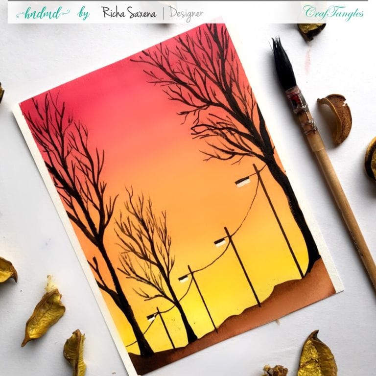 Easy watercolour painting tutorial 1 watercolour