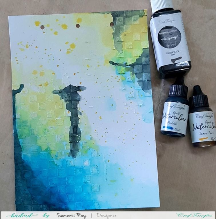 Art Journal Page with Watercolor 5 Art Journal Page with Watercolor 4