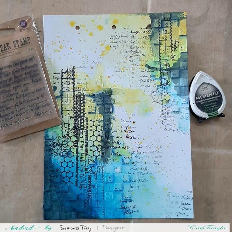 Art Journal Page with Watercolor 7 Art Journal Page with Watercolor 6