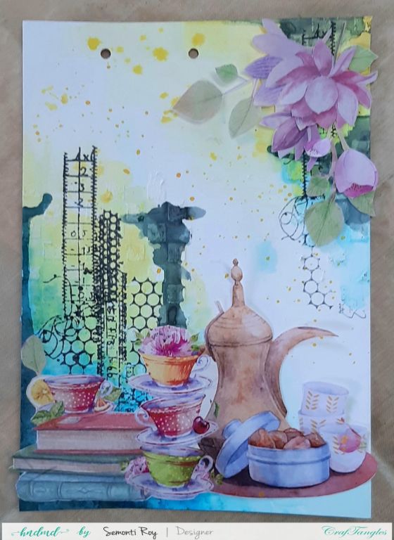 Art Journal Page with Watercolor 8 Art Journal Page with Watercolor 7