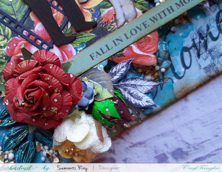 Mixed media layout with process video 7 Mixed media layout with process video 7