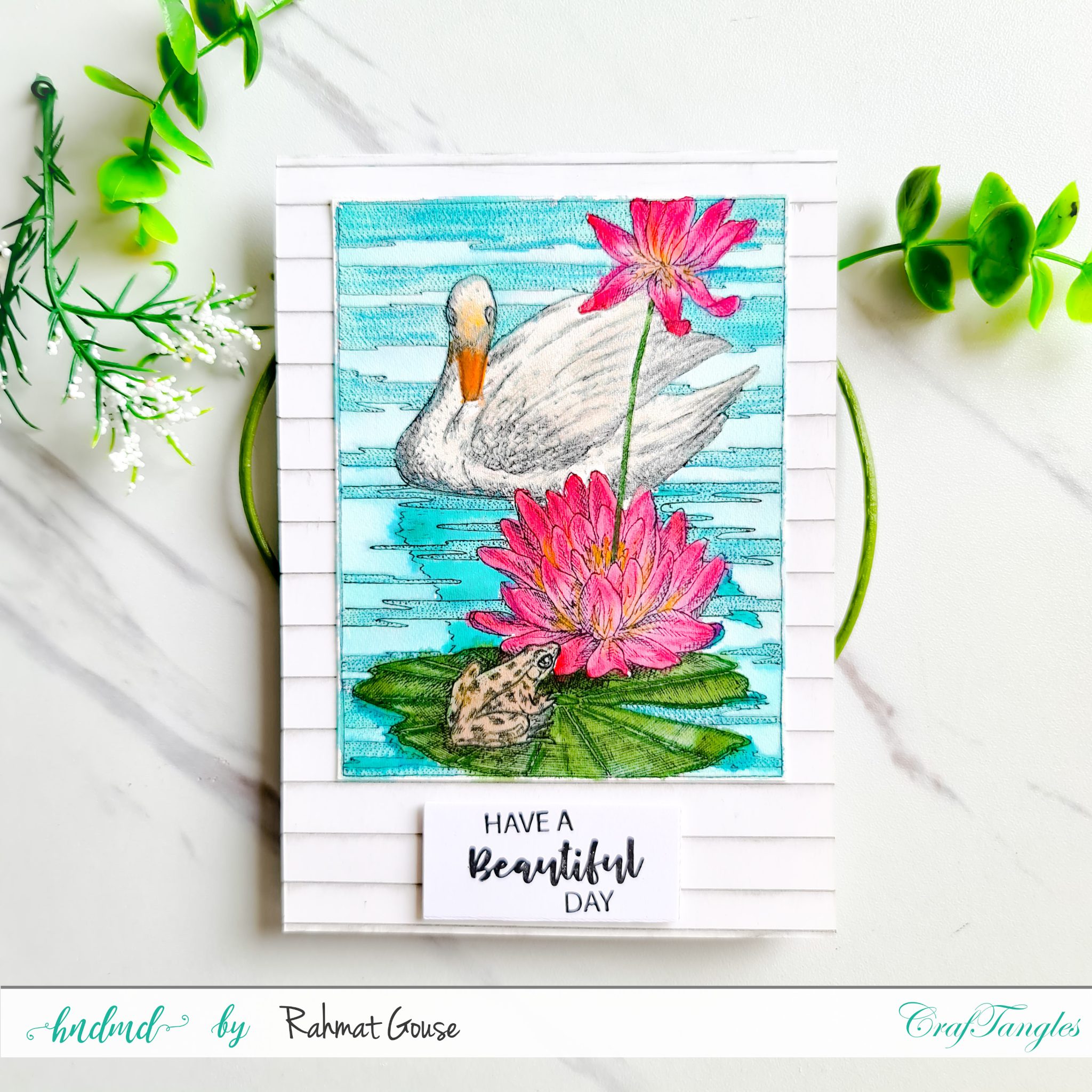 Fun Cards with Liquid Watercolors 4