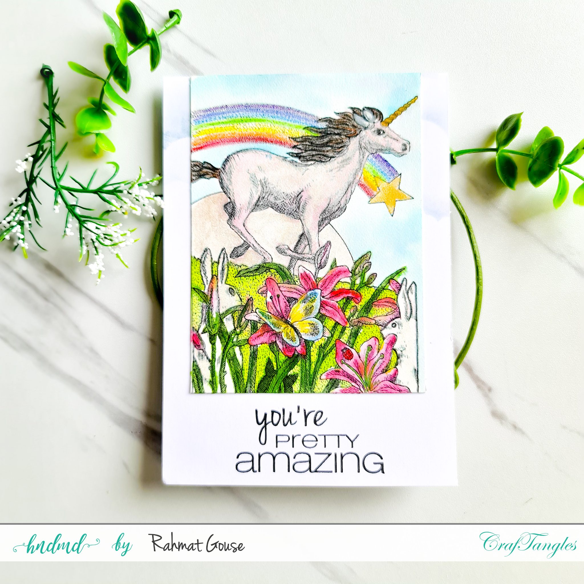 Fun Cards with Liquid Watercolors 3