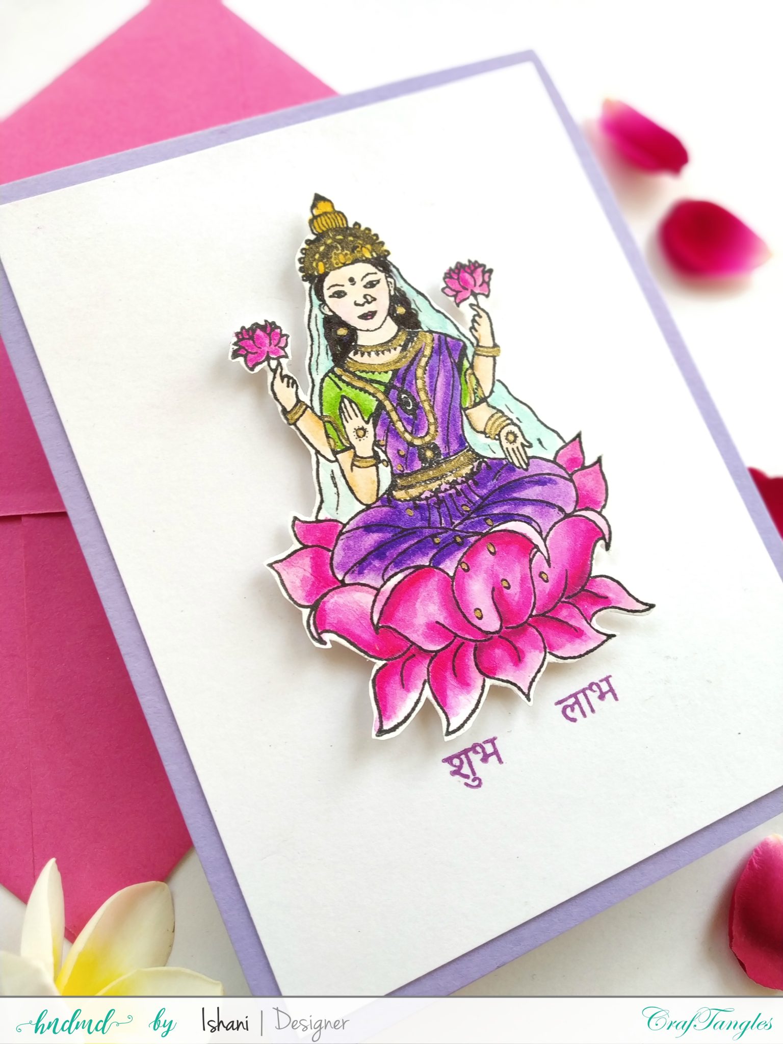 Indian themed cards - with Watercolours 6 Indian themed cards - with Watercolours 6