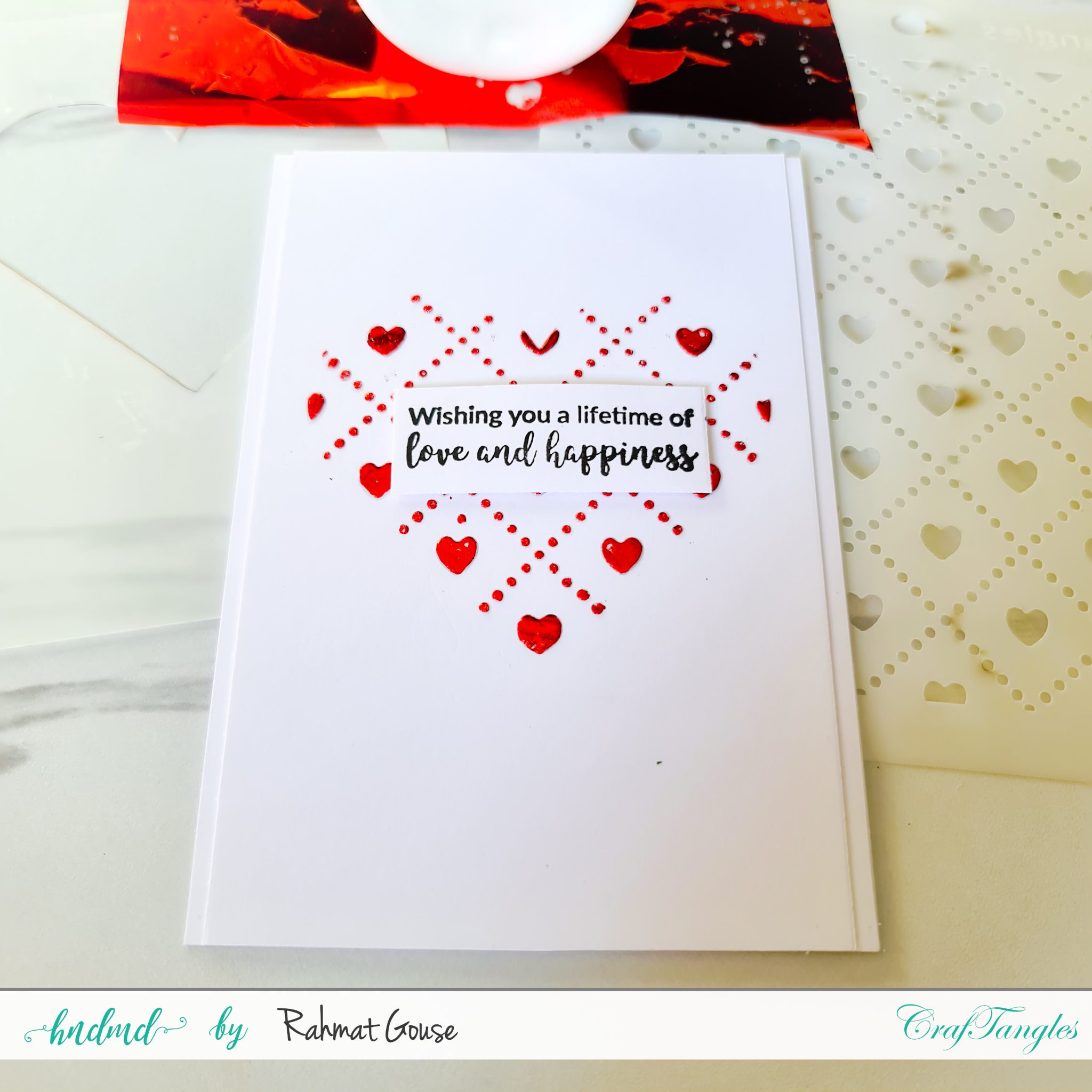 Stencils and Foil Transfer - Video tutorial 8 Stencils and Foil Transfer - Video tutorial 7
