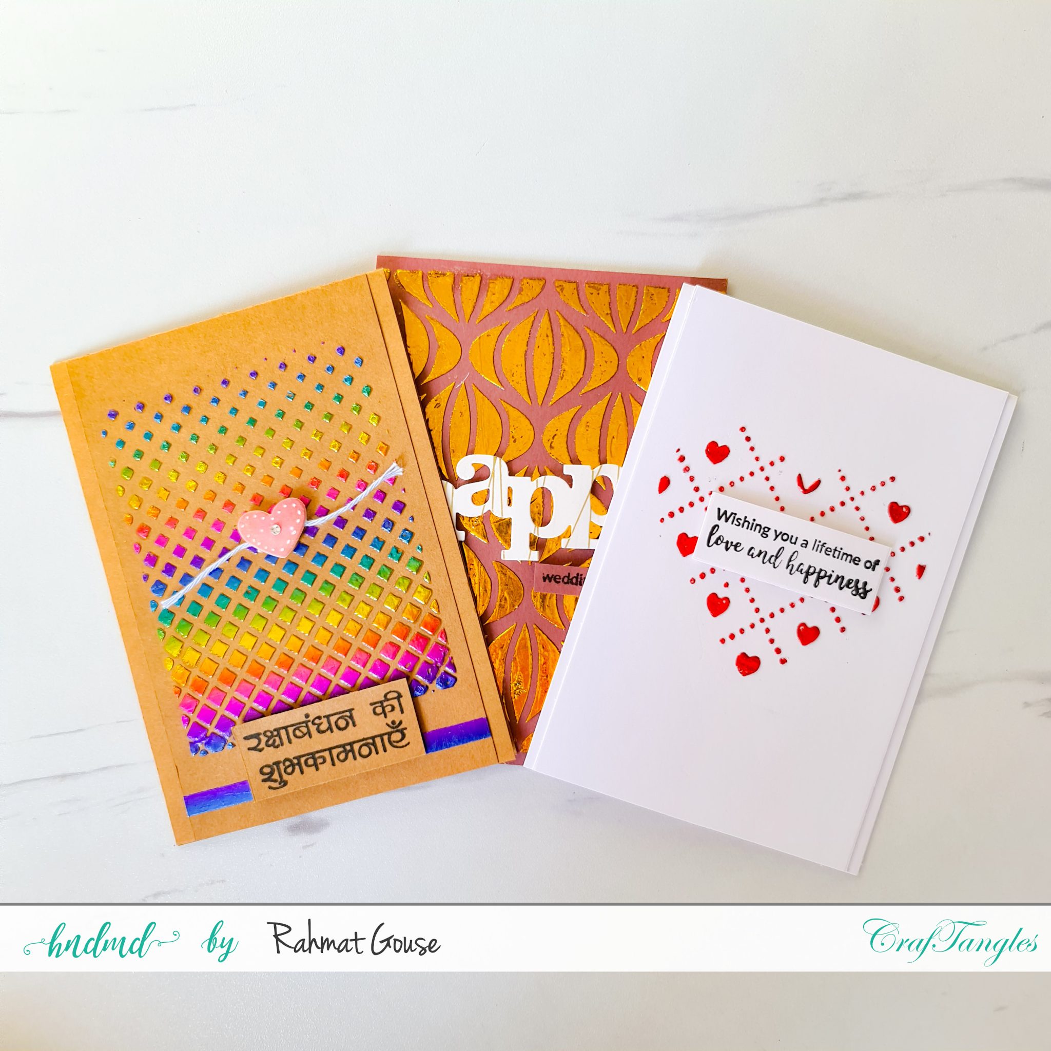 Stencils and Foil Transfer - Video tutorial 1 foil transfer
